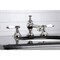 Kingston Brass KC7066BPL Bel-Air 8" Widespread Bathroom Faucet, Polished Nickel KC7066BPL - alternate 4